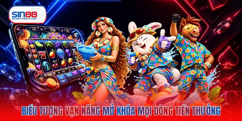 Biểu tượng vạn năng mở khóa mọi dòng tiền thưởng
