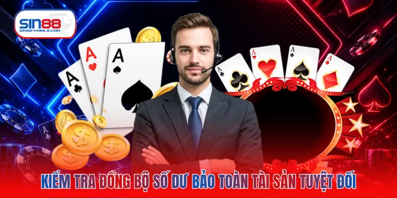 Kiểm tra đồng bộ số dư bảo toàn tài sản tuyệt đối